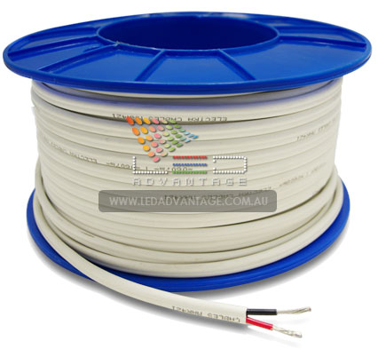 1 METRE 10AMP MARINE-GRADE BOAT TINNED TWIN-CORE WIRING ... marine lights wiring 