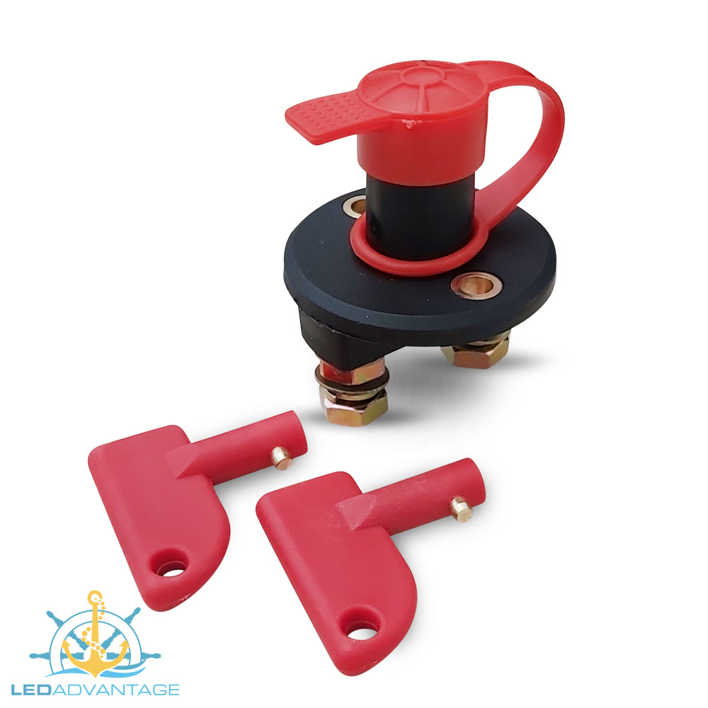 Aazon.co: Heavy Duty Battery Isolator Switch Power Kill Switch 12 To - View #9